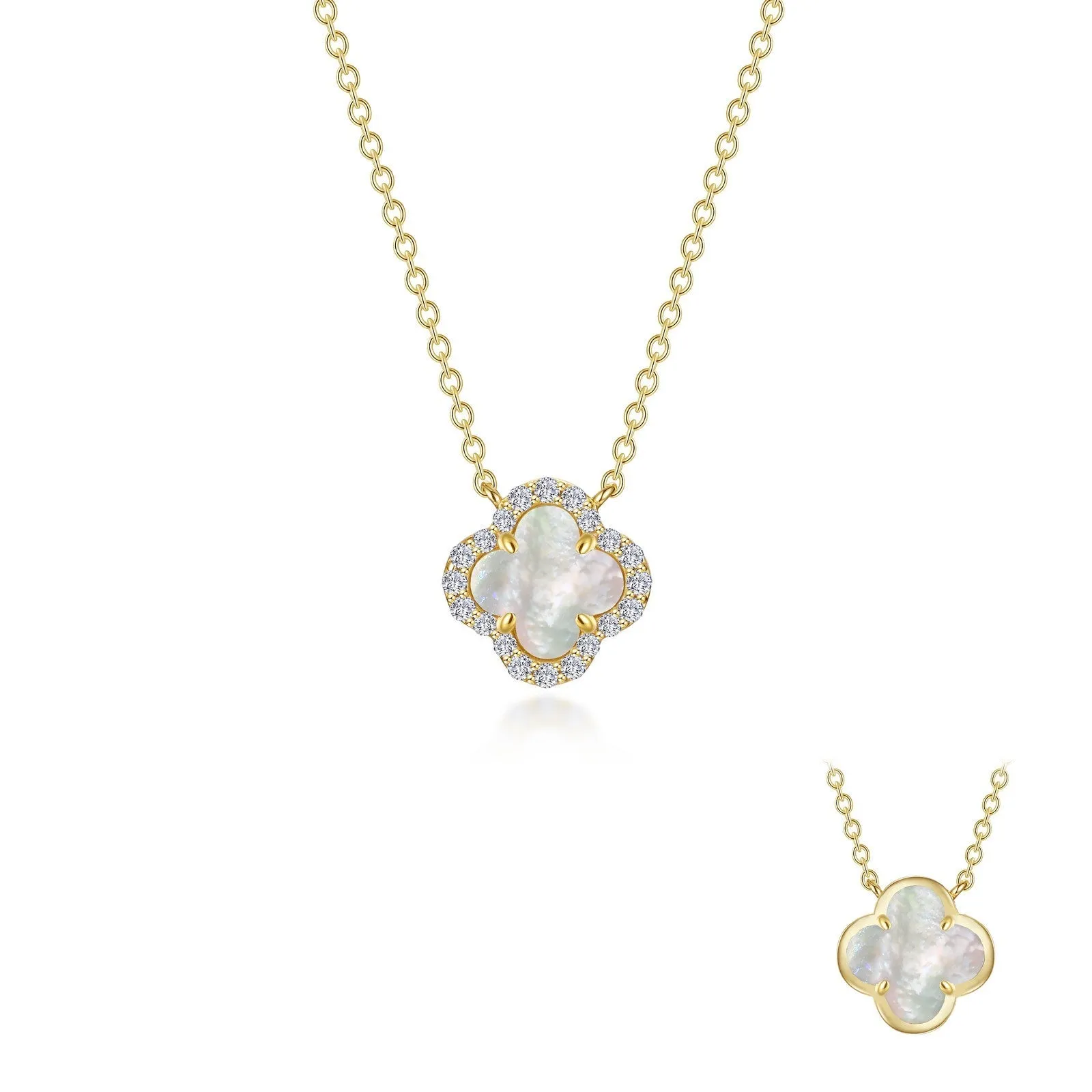 0.49 CTW Halo Necklace N0334MPG20 