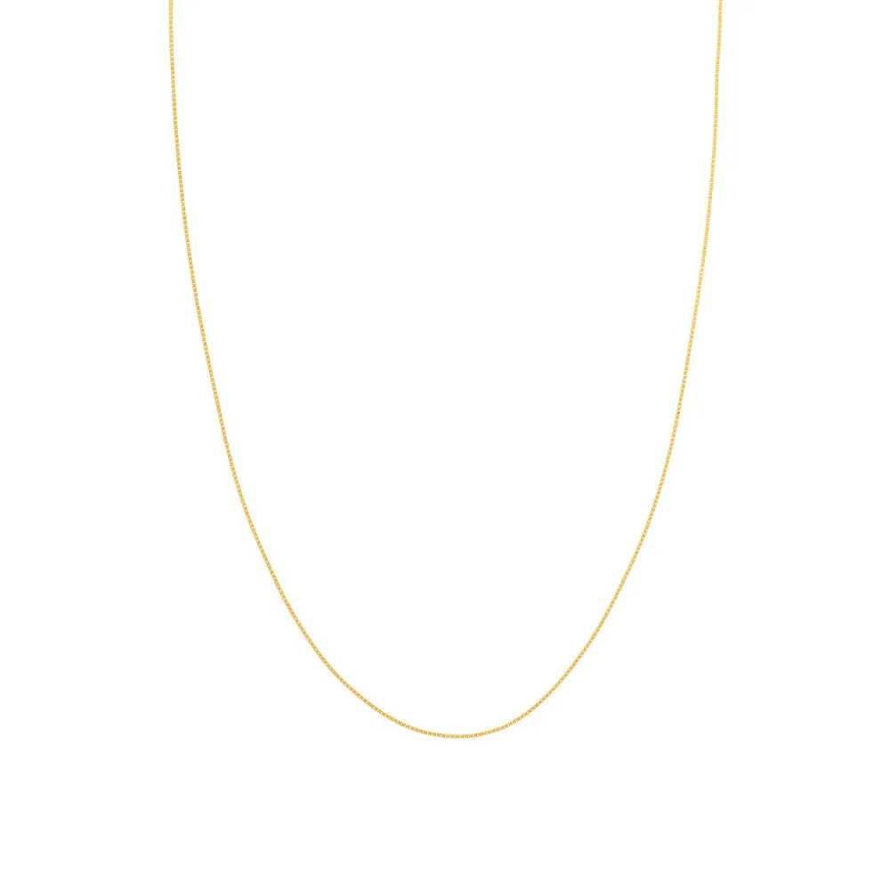 14k Gold Box Chain 