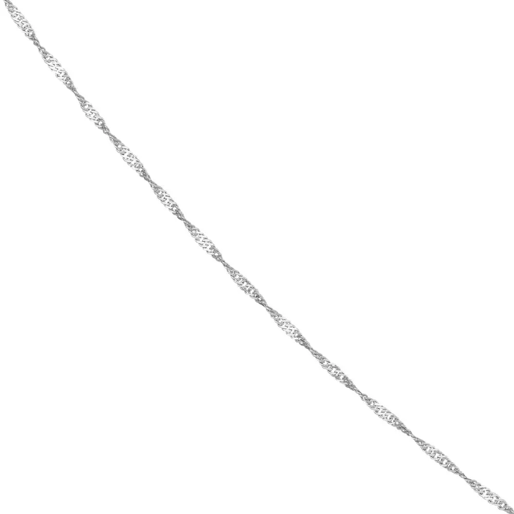 14k Gold Singapore Chain, 16"