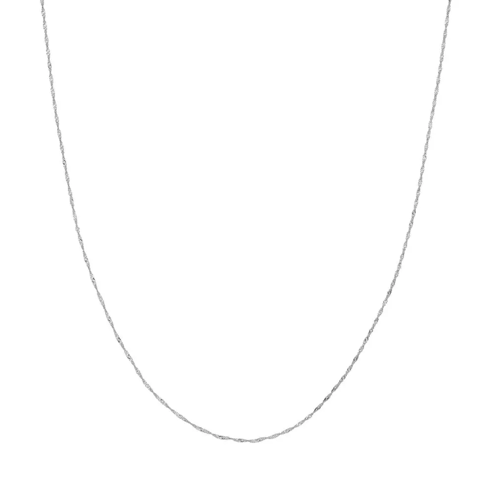 14k Gold Singapore Chain, 16"