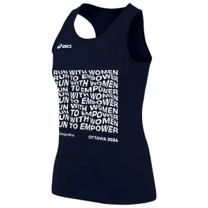 2024 Course pour l'Autonomisation - Débardeur Rival II Femme - Noir asics Vêtements