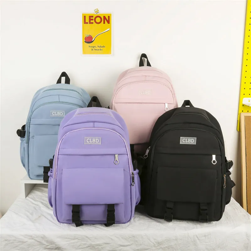 3-piece large-capacity pencil case and backpack 