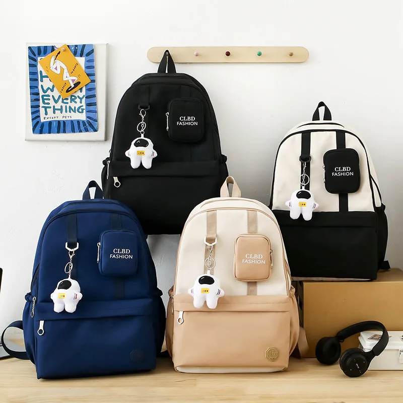 3-piece nylon backpack trend 