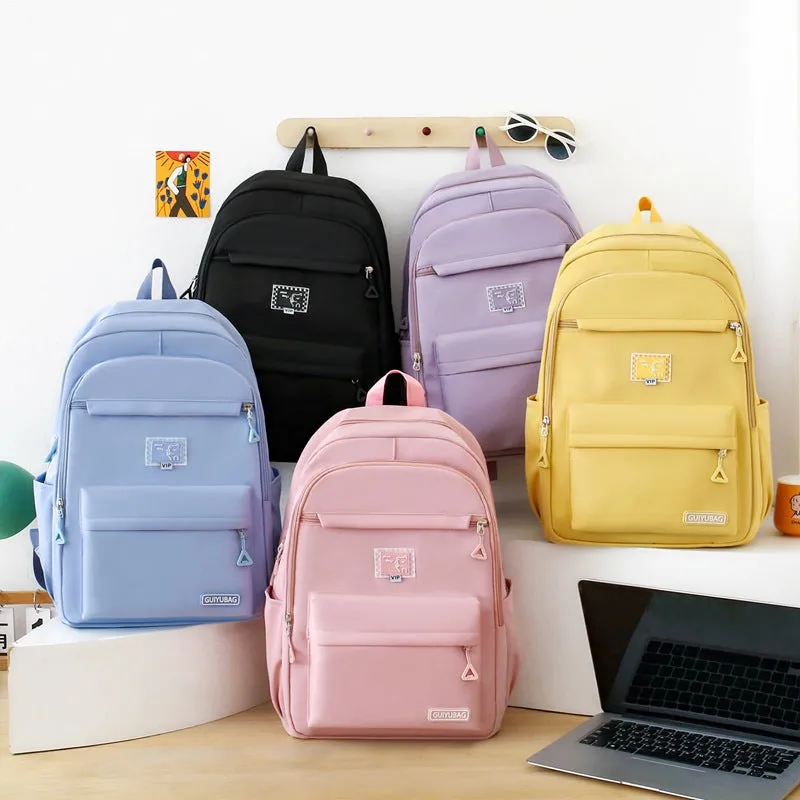 4-piece school bag fashion backpack 