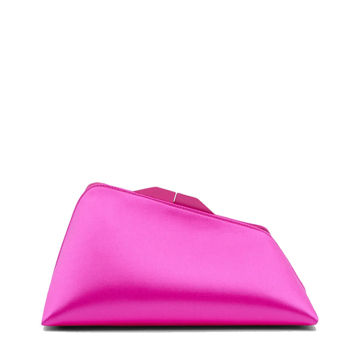 ''8.30PM'' Satin Oversized Clutch, Fushia clutches Pouches buy online