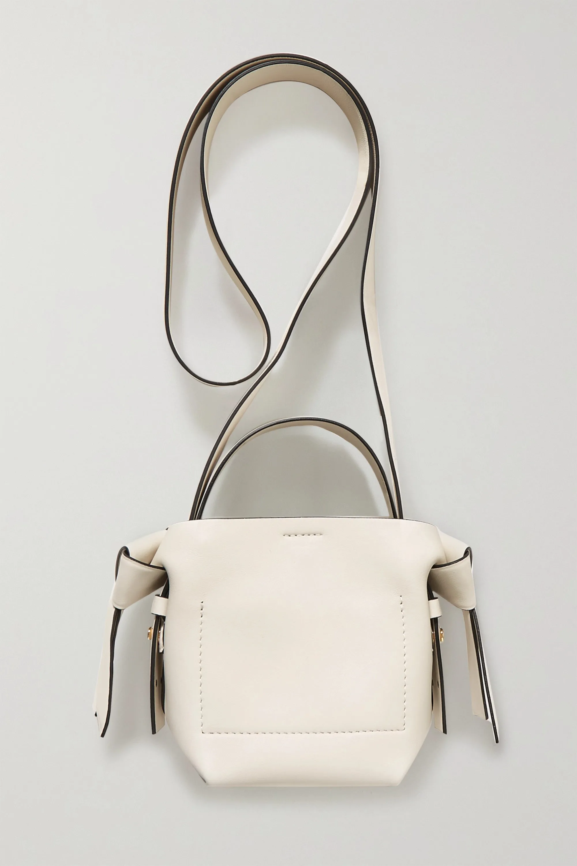 Acne Musubi Micro Knotted Leather Shoulder Bag - Current Season