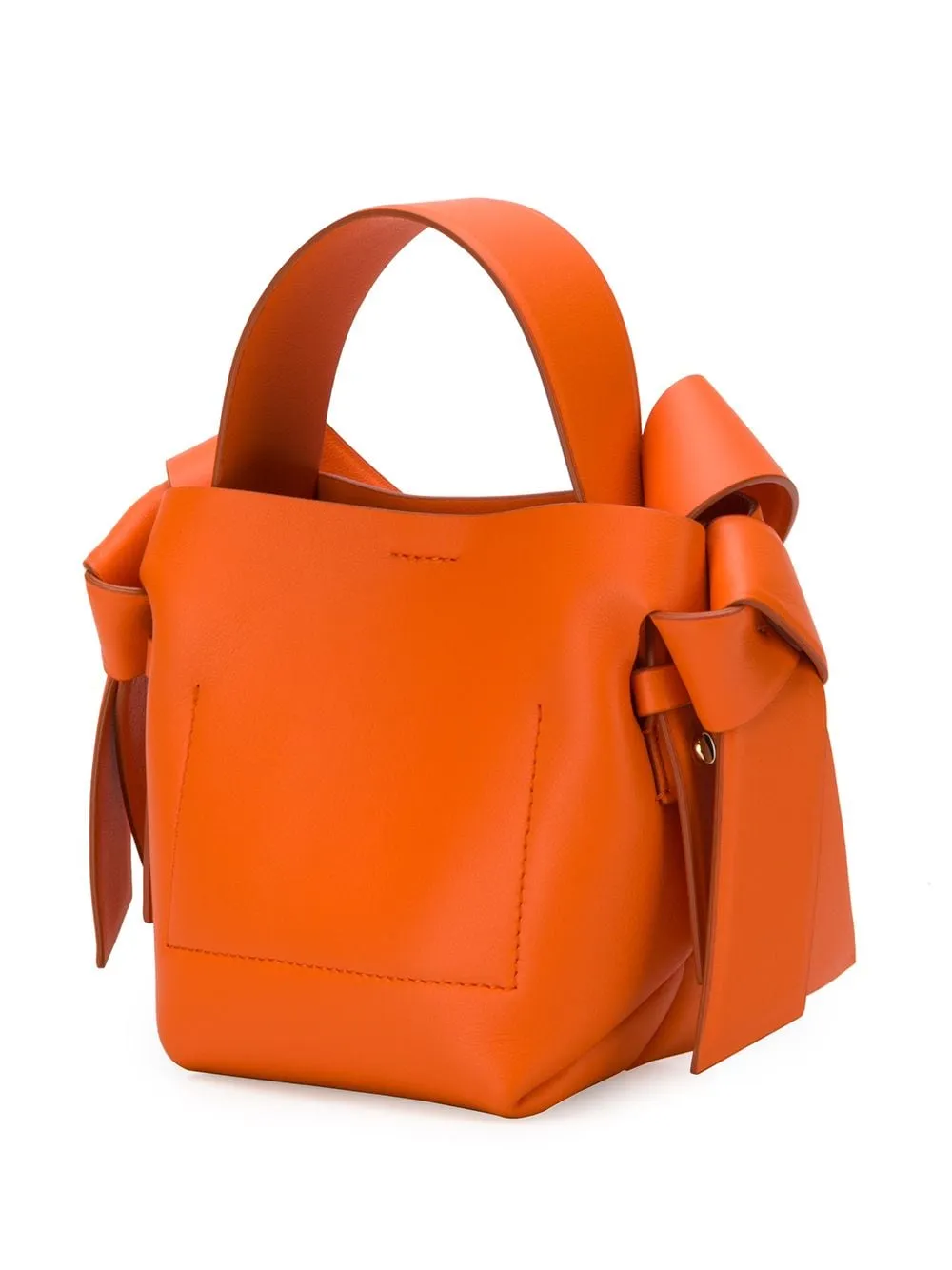 Acne Studios Musubi Micro Knotted Leather Shoulder Bag