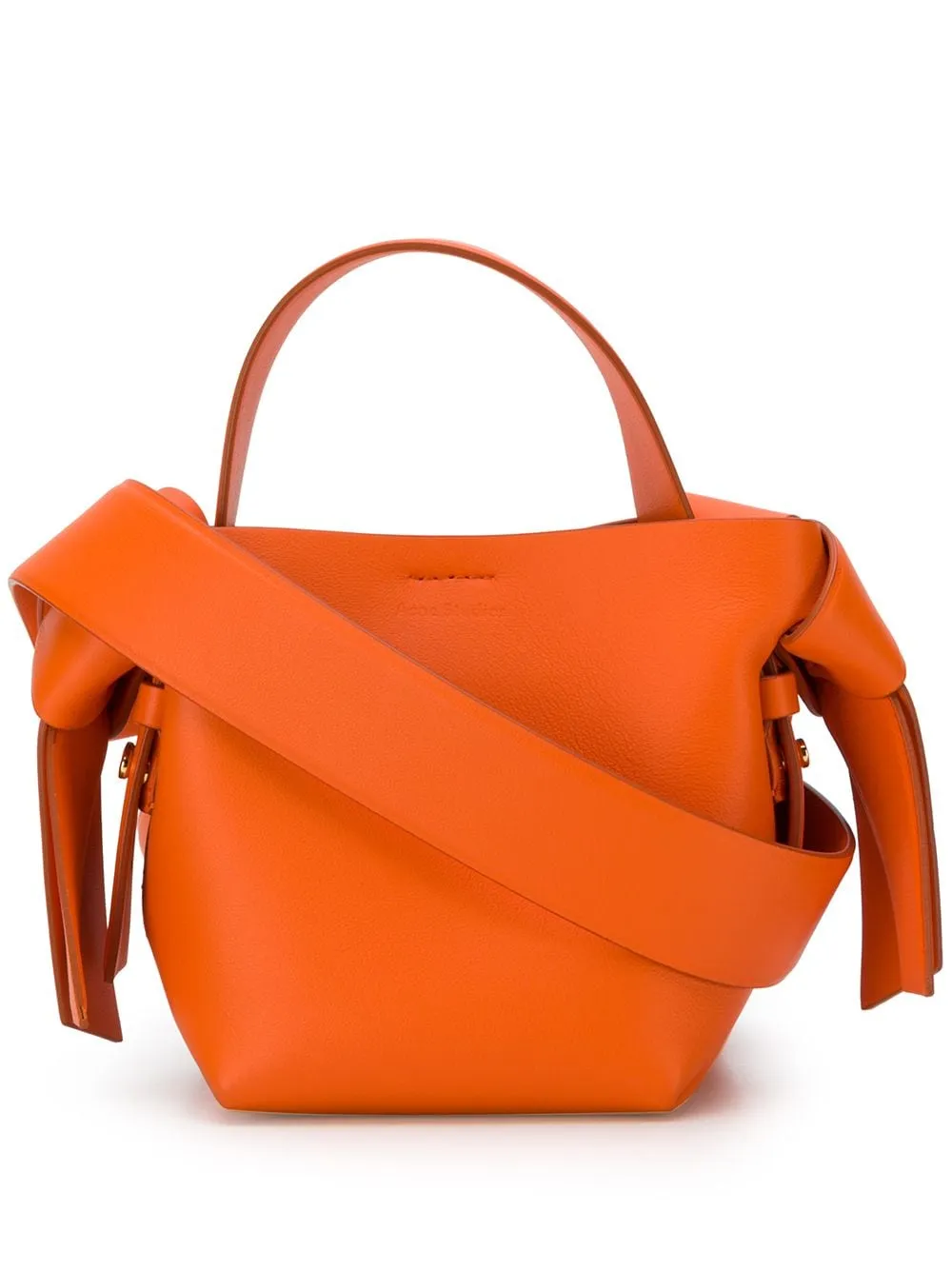 Acne Studios Musubi Micro Knotted Leather Shoulder Bag