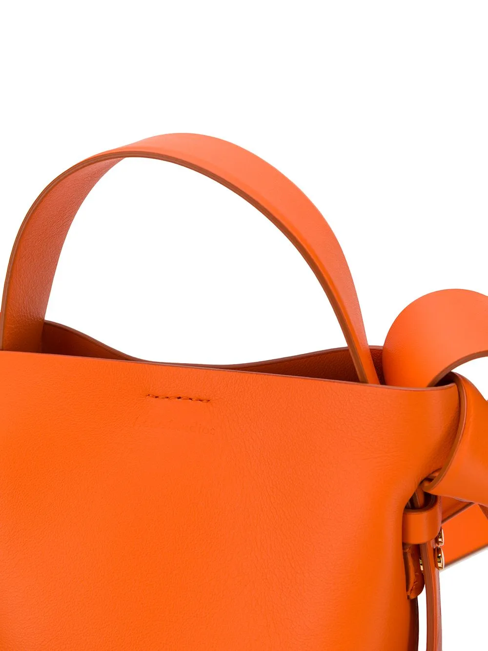 Acne Studios Musubi Micro Knotted Leather Shoulder Bag