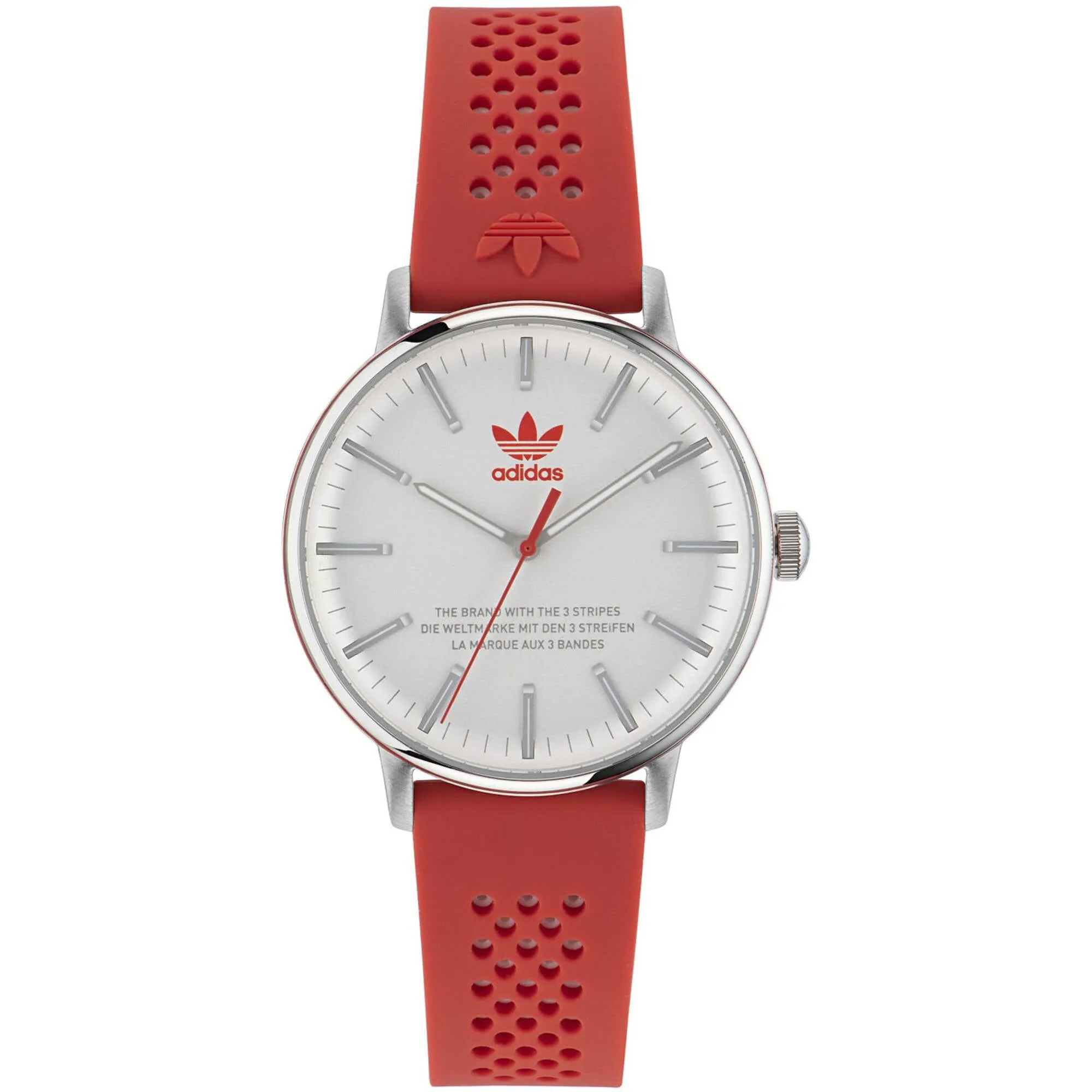 Adidas Men's Watch - Originals Quartz White Dial Silicone Rubber Strap | AOSY23024 