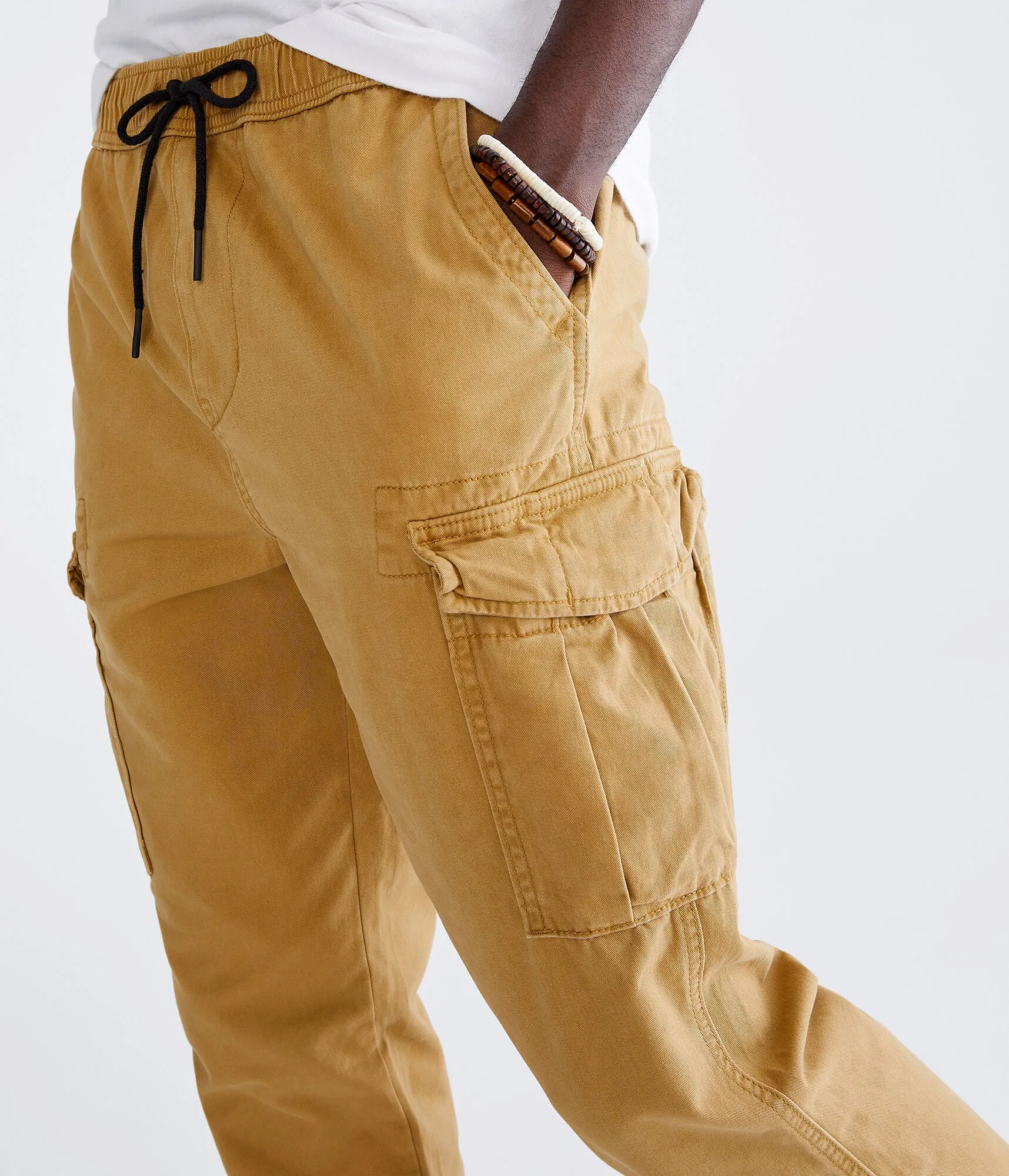 Aeropostale Men's Twill Cargo Joggers