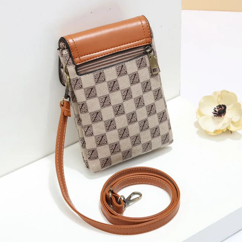 Alphabet checkerboard bag
