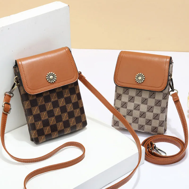 Alphabet checkerboard bag 