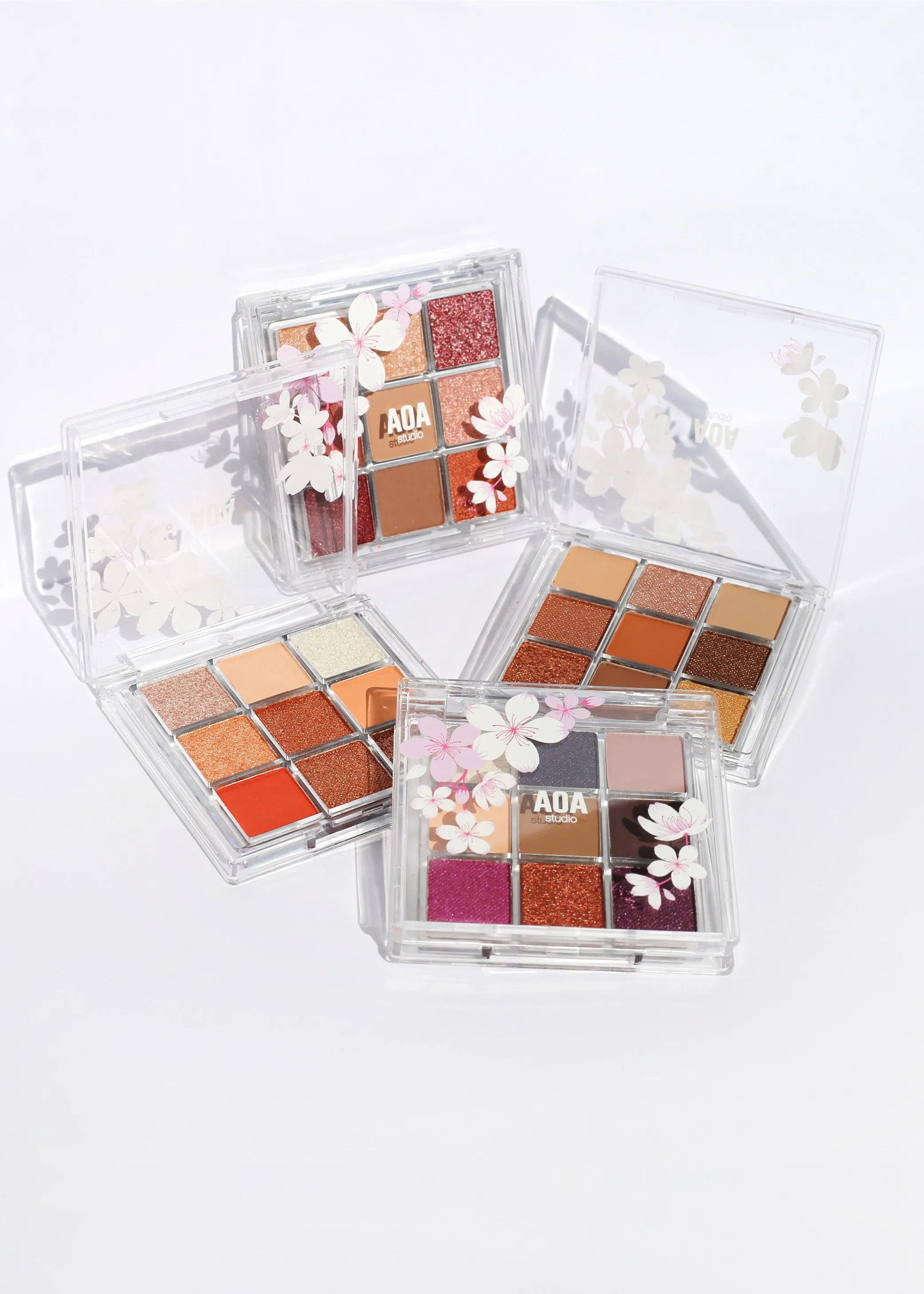 AOA Mini Sweethearts 5-Color Eyeshadow Palette,bridal eye makeup,cleopatra eye makeup