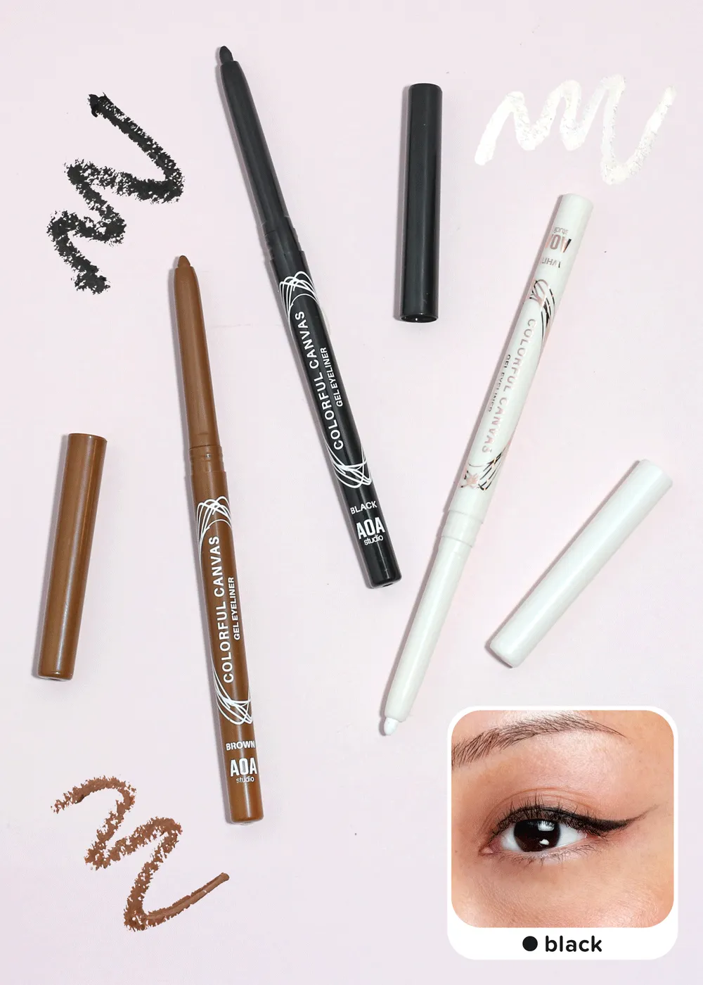 AOA Lux Lash Waterproof Mascara,eye makeup blue eyes,eye makeup brands