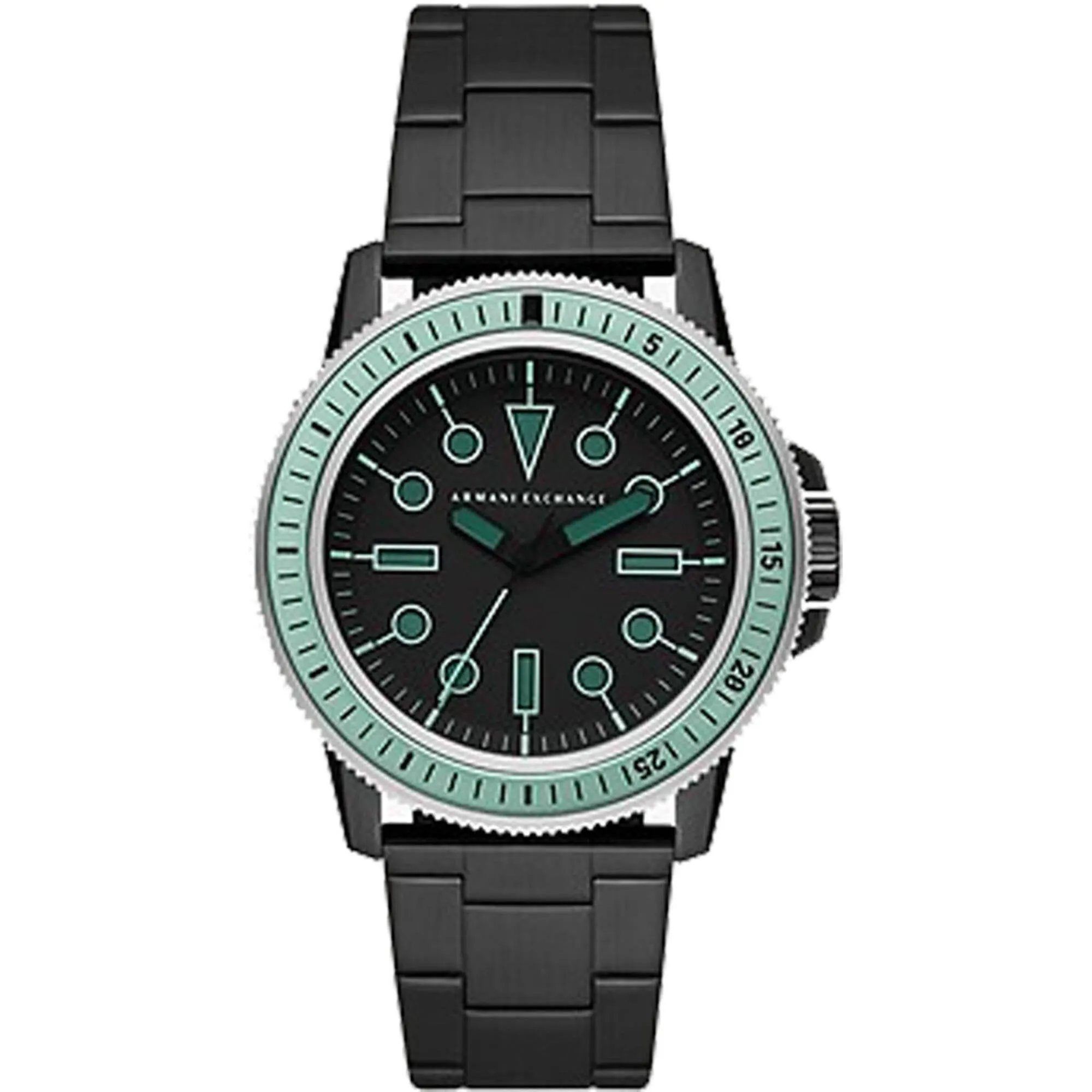 Armani Exchange Men's Watch - Classic Quartz Black Stainless Steel Bracelet | AX1858 