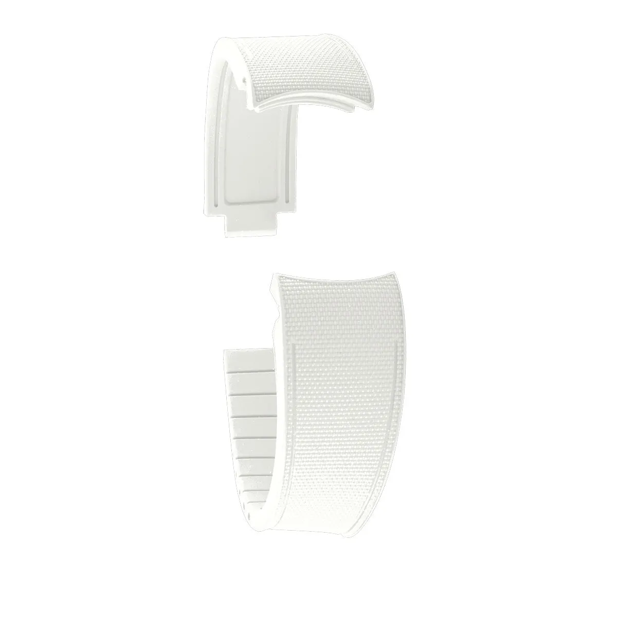 a??Rolex - R Strap Premium watch band- Cordura pattern - Rubber (black, grey, blue, green, red, white, orange, kaki, white)