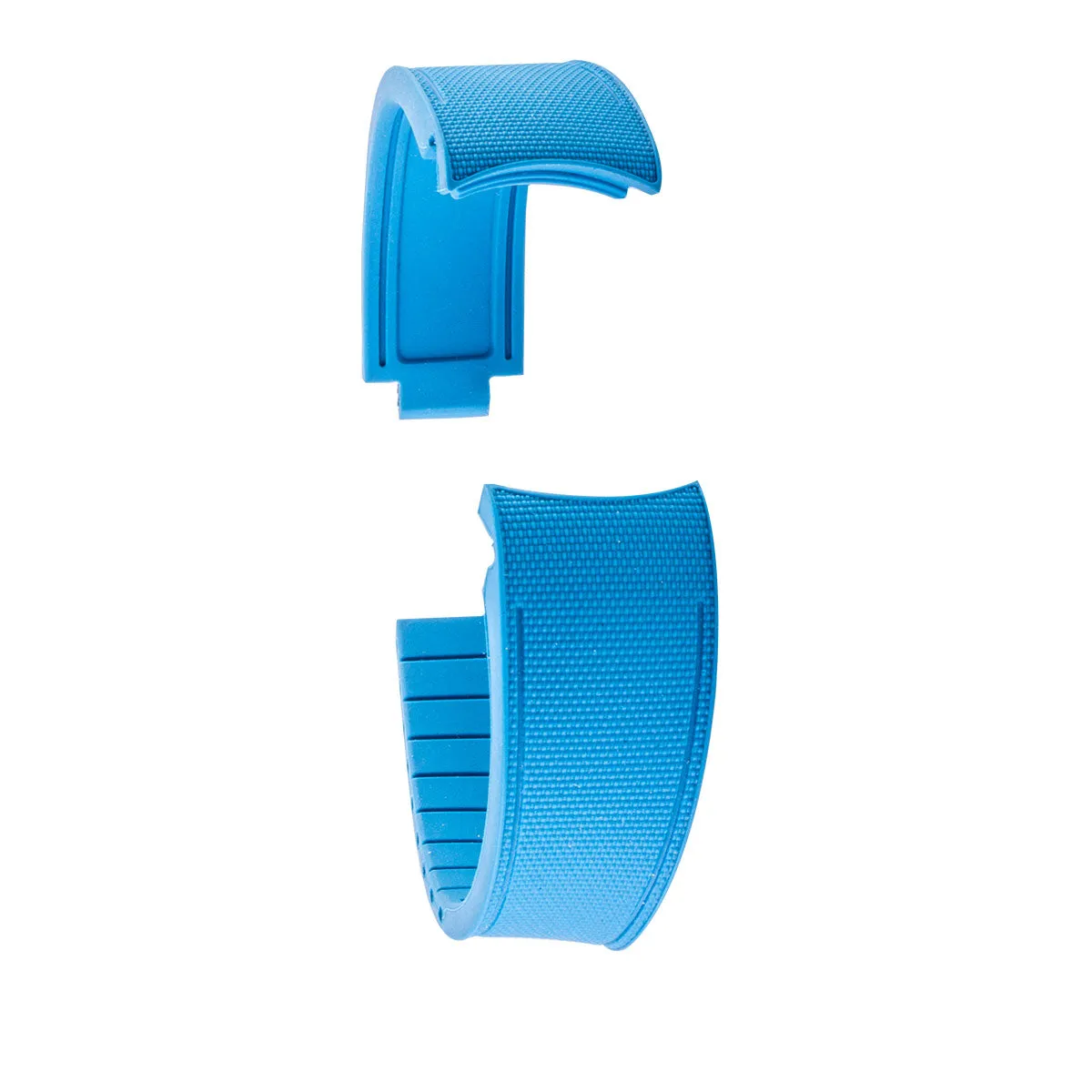 a??Rolex - R Strap Premium watch band- Cordura pattern - Rubber (black, grey, blue, green, red, white, orange, kaki, white)