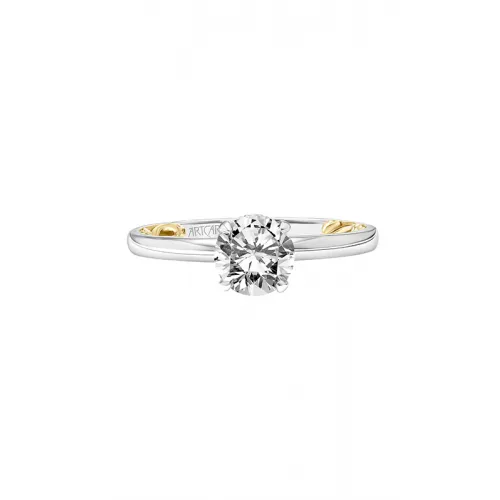 Artcarved Aileen Lyric Engagement Ring 31-V915ERWY-E