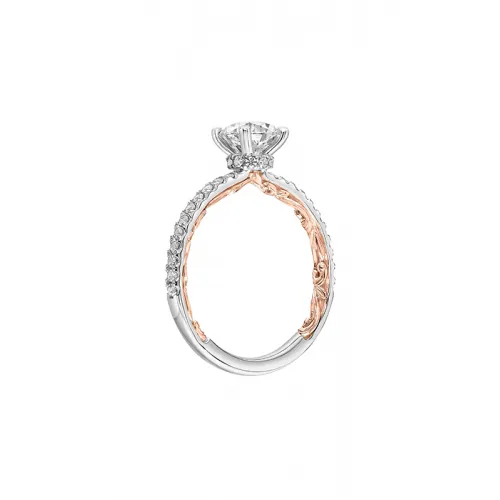 Artcarved Cora Lyric Engagement Ring 31-V903ERWR-E