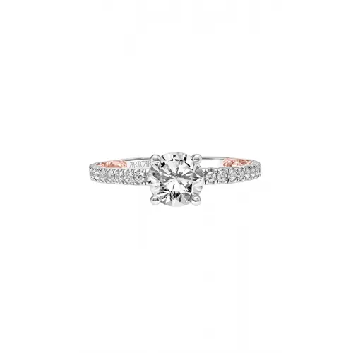 Artcarved Cora Lyric Engagement Ring 31-V903ERWR-E