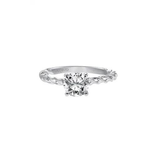 Artcarved JOANNA Engagment Ring Wht Gold-A 31-V460ERW-E