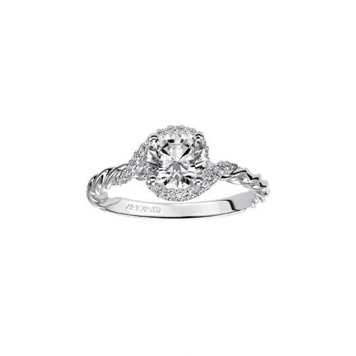 Artcarved JOLIE Engagment Ring Wht Gold-A 31-V461ERW-E