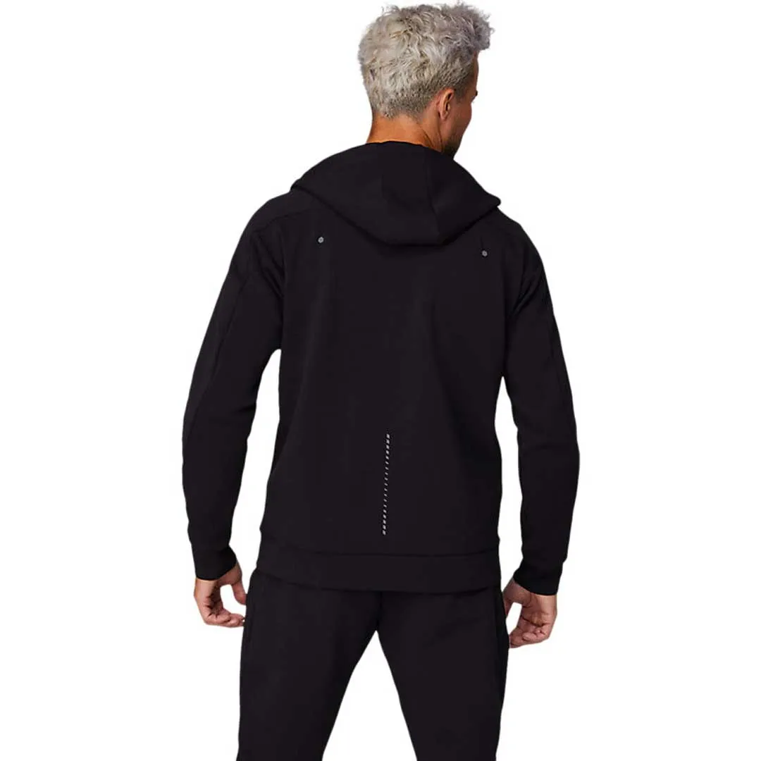Asics - Sweat à capuche zip complet en maille extensible pour homme (2031C325 001)