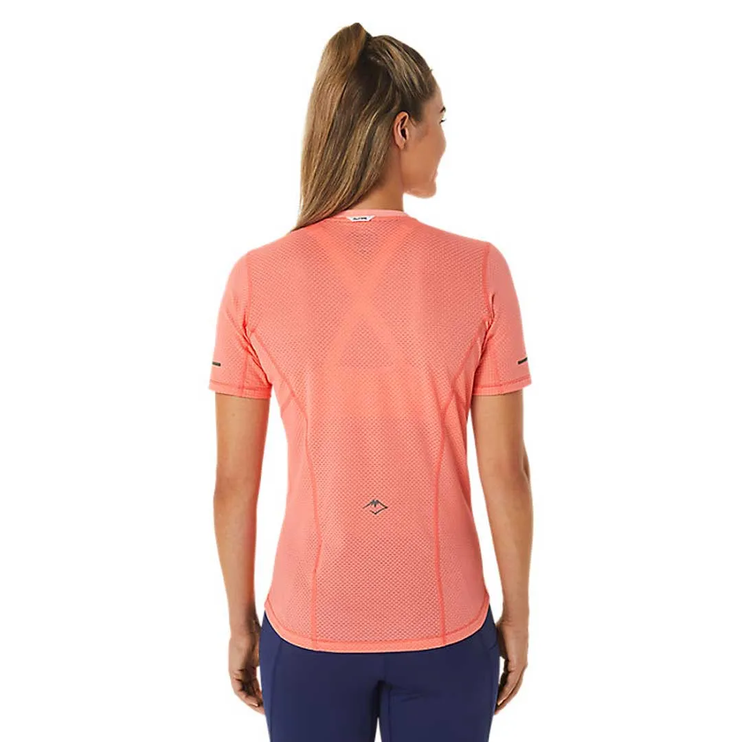 Asics - Haut à manches courtes Fujitrail pour femme (2012C721 700)