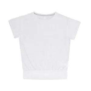 Asics - T-shirt femme à manches courtes et dos ouvert (2032C269 100)