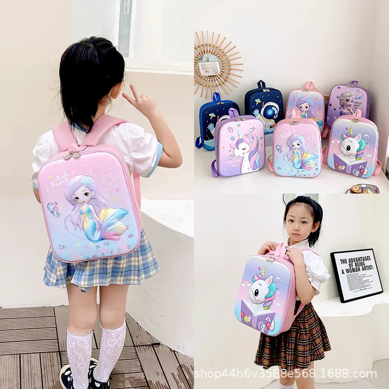 Astronaut backpack kindergarten baby school bag 