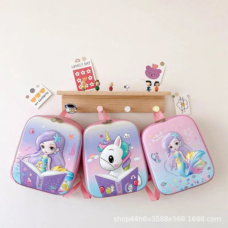 Astronaut backpack kindergarten baby school bag