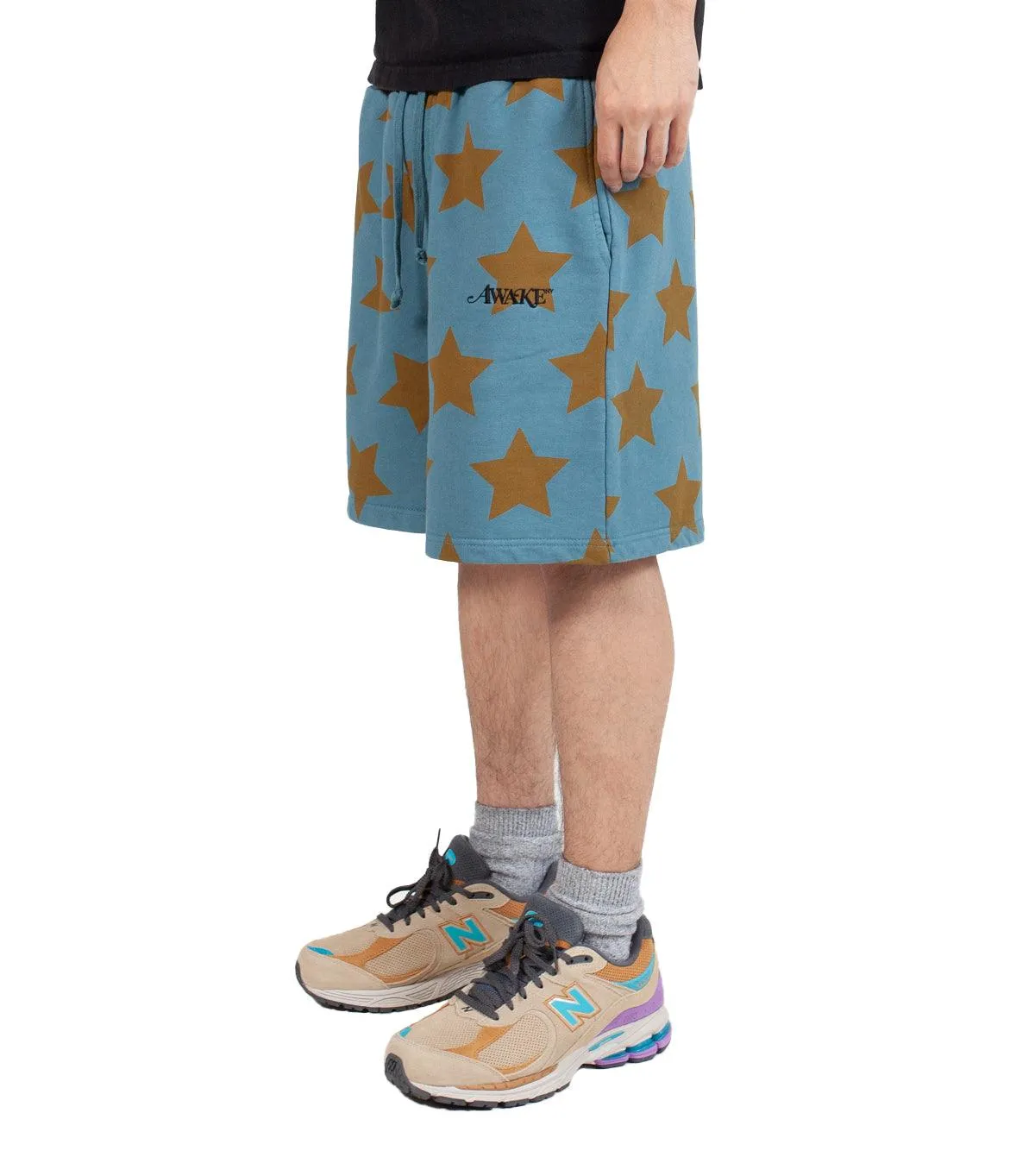 Awake Stars Sweatshorts Teal