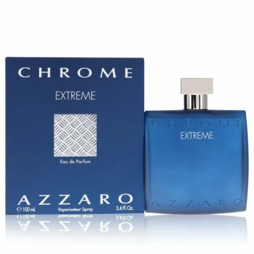Azzaro Chrome Extreme 3.4 oz EDP for men premium-eau-de-toilette-men