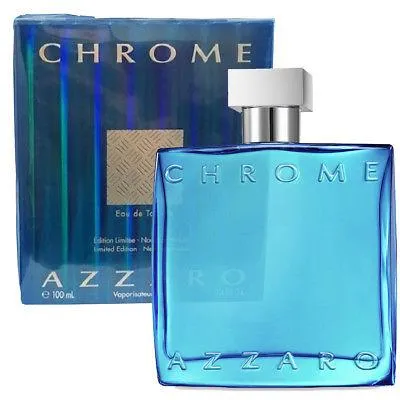 Azzaro Chrome Limited Edition 3.4 oz EDT for men premium-eau-de-toilette-men