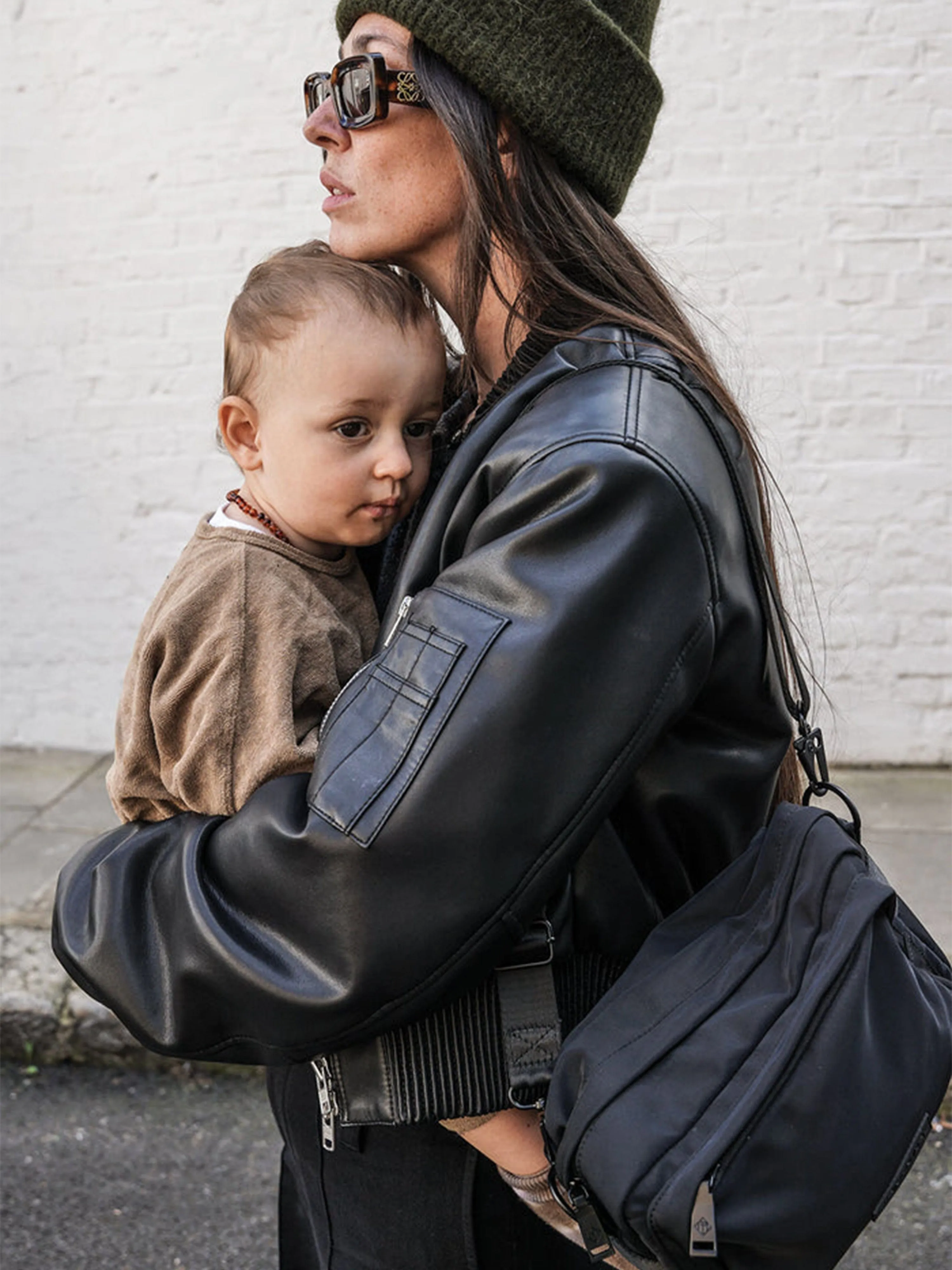 Baby Hiro Changing Bag in Black (25cm)