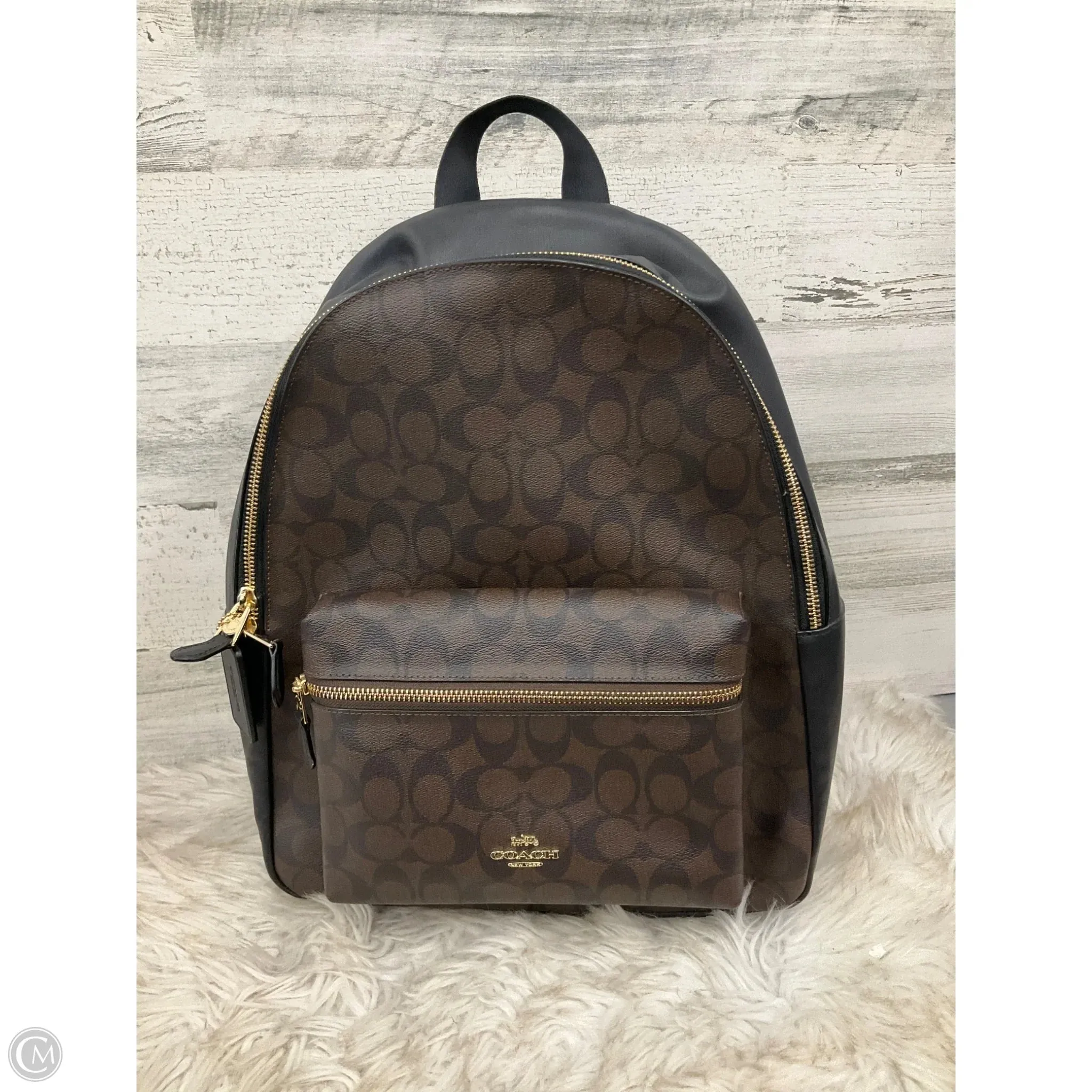 Backpack Designer By Coach, Size: Large fashion handbags 2025