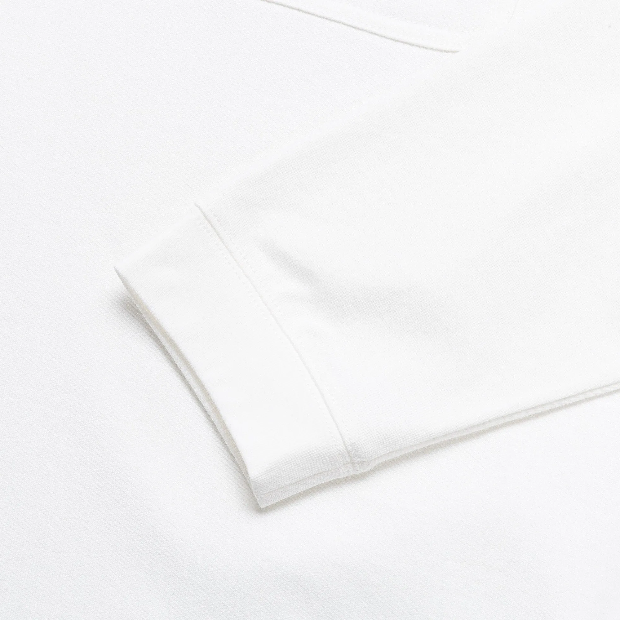 Backprint L/S Tee x and wander - White