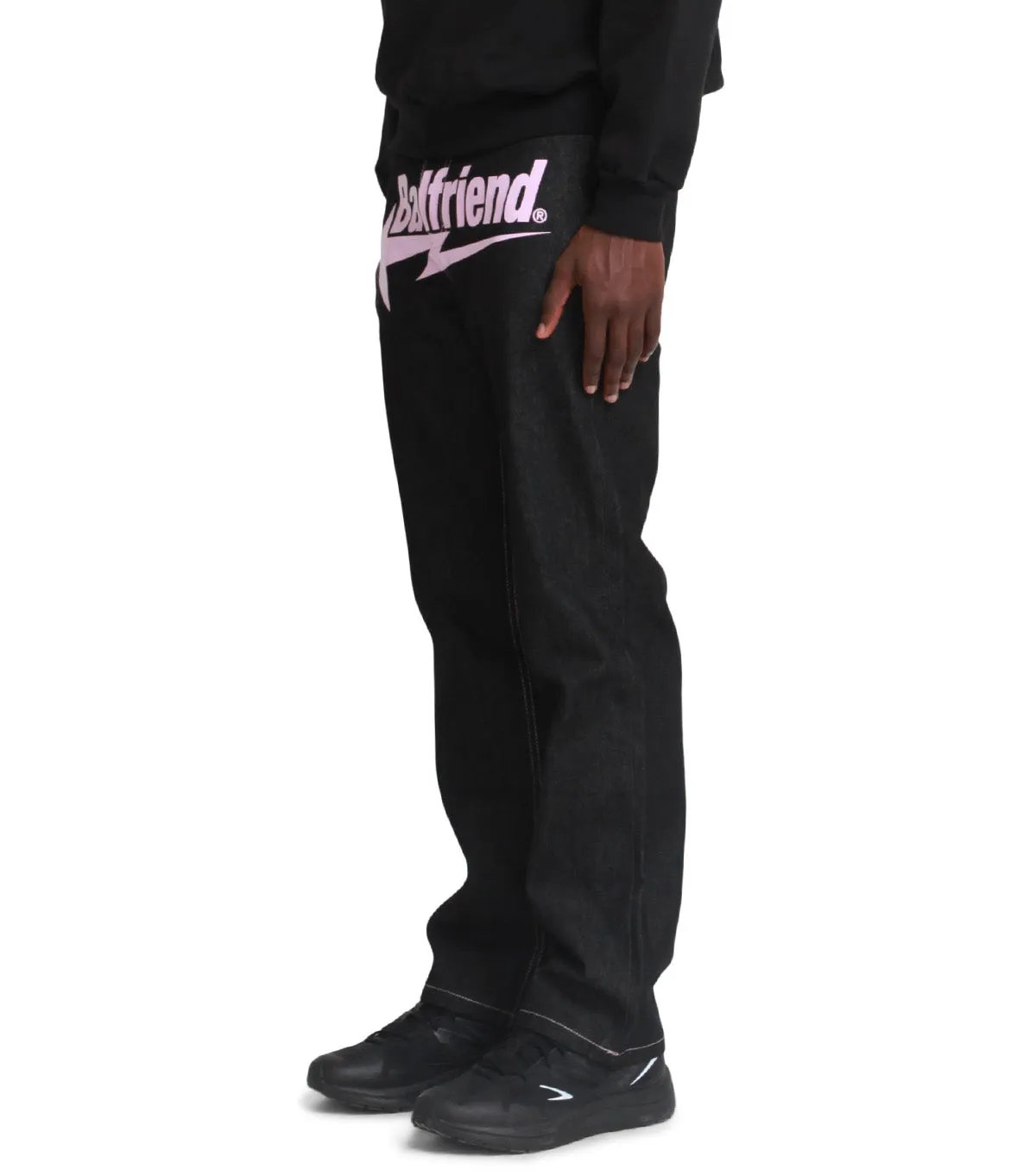Badfriend Star Pant Black Pink