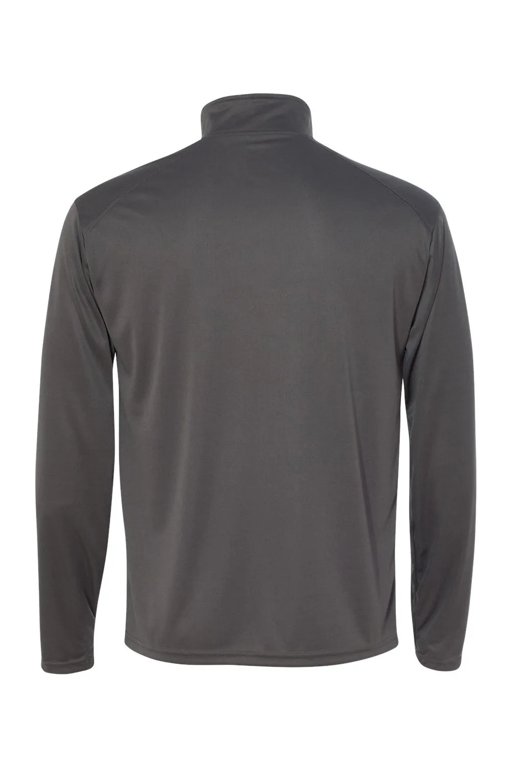 Badger Sweatshirt Homme B-Core Respirant à Zip 1/4 - Gris Graphite/Noir Vêtements Badger