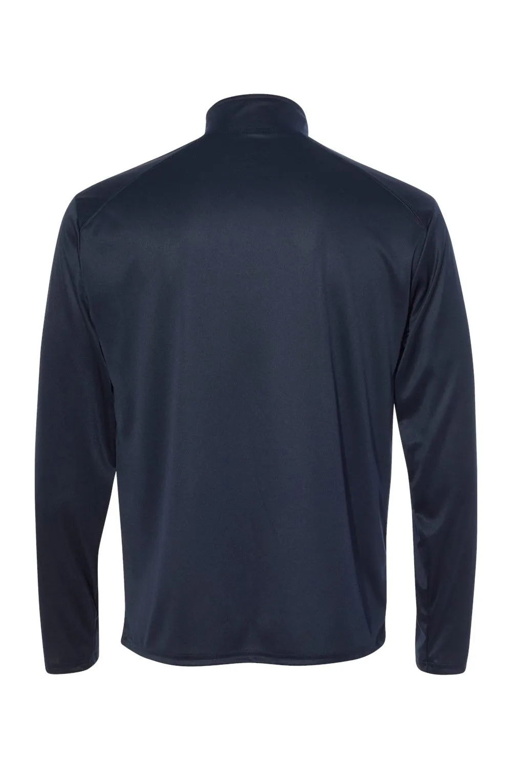 Badger Sweatshirt Homme B-Core Anti-Humidité 1/4 Zip - Bleu Marine/Gris Graphite Vêtements Badger