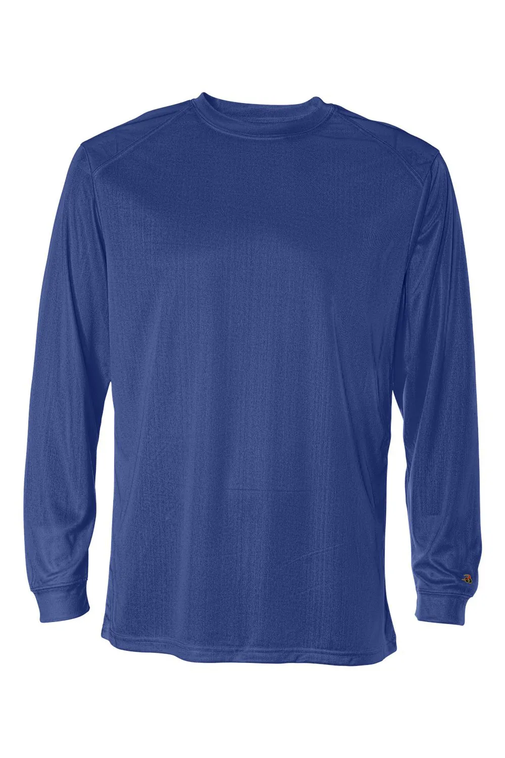 Badger T-shirt à manches longues respirant pour hommes B-Core - Vêtements Bleu Royal Badger