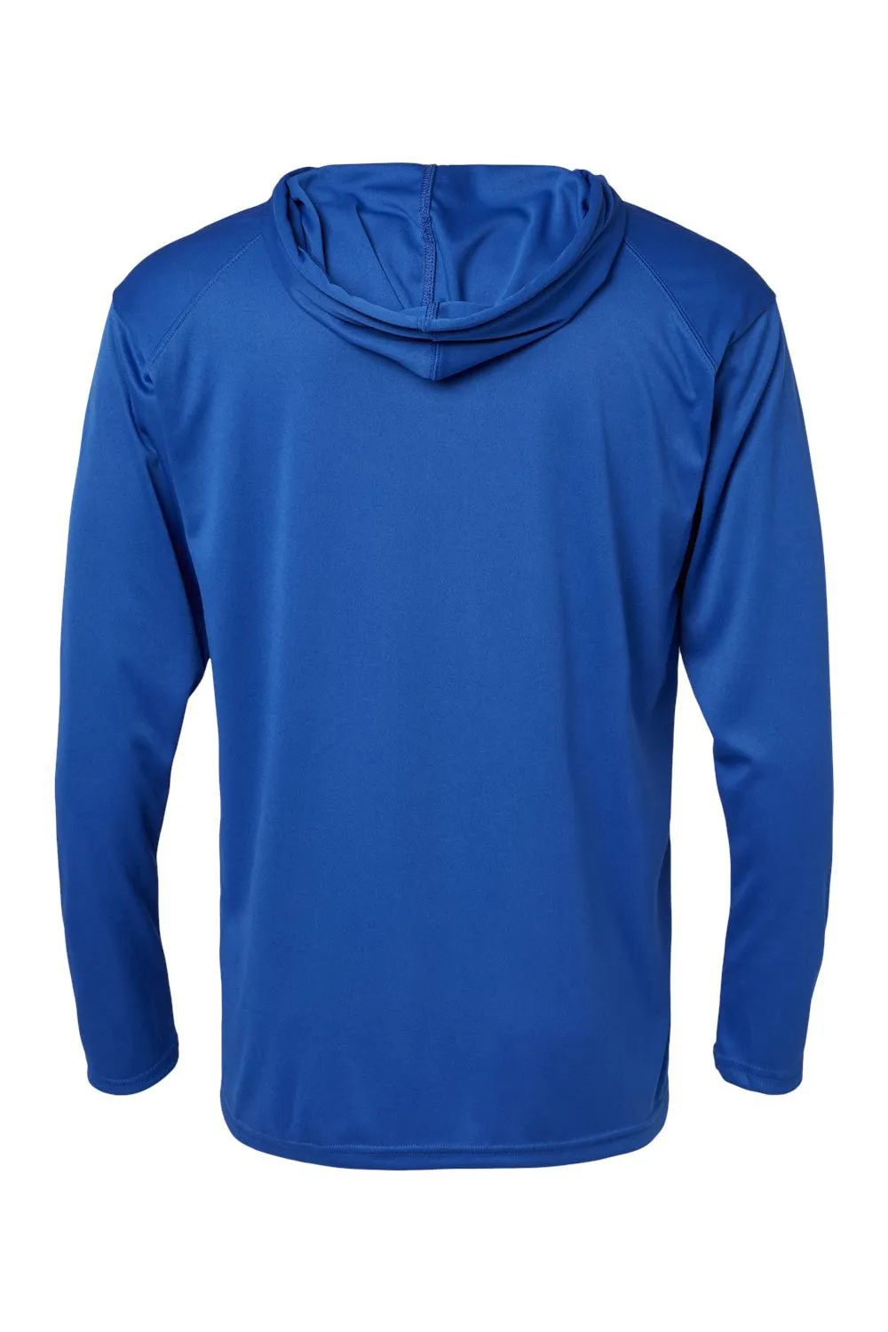 Badger Sweat-shirt à manches longues pour hommes avec capuche et technologie B-Core d'évacuation de l'humidité - Vêtement Bleu Royal Badger