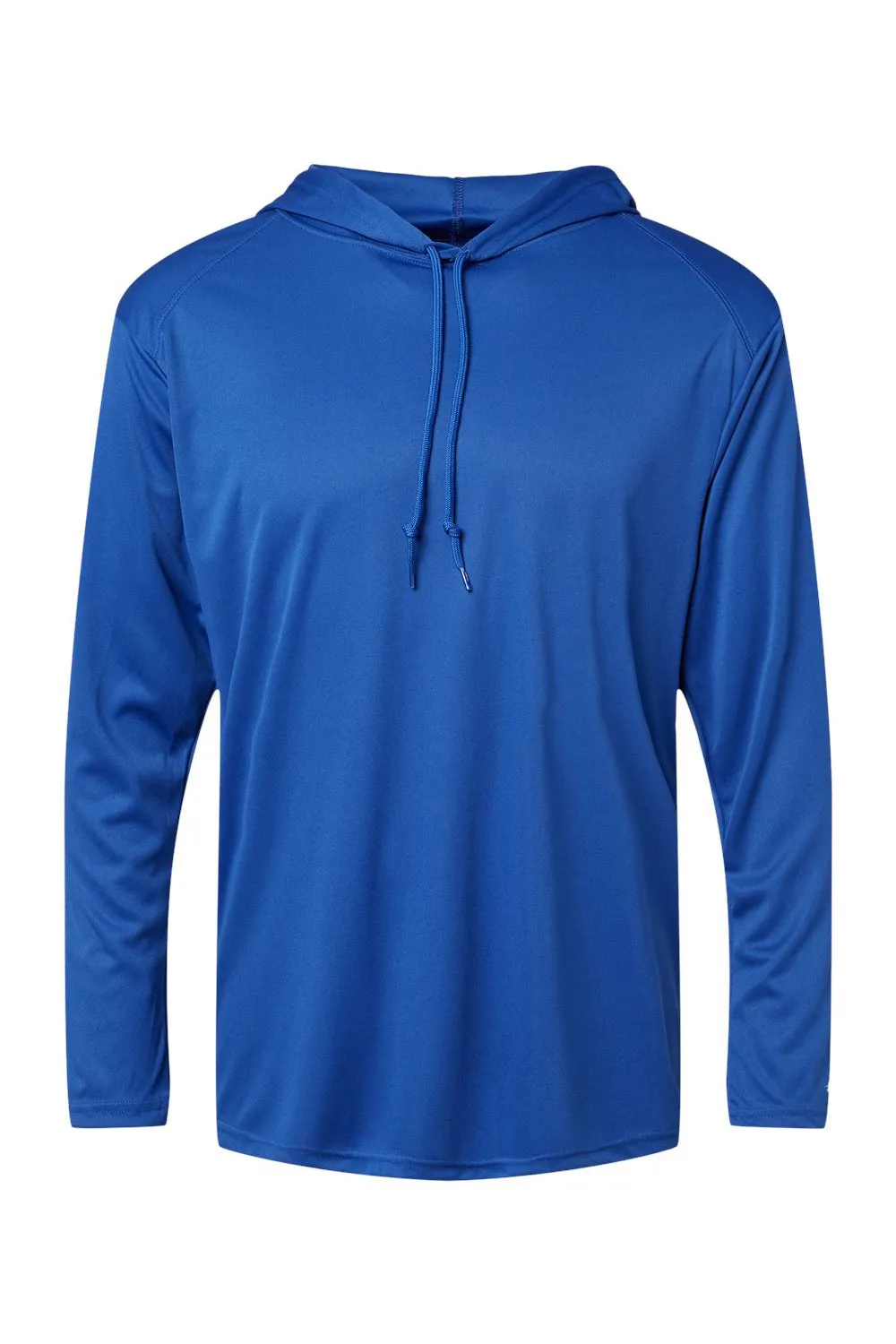Badger Sweat-shirt à manches longues pour hommes avec capuche et technologie B-Core d'évacuation de l'humidité - Vêtement Bleu Royal Badger