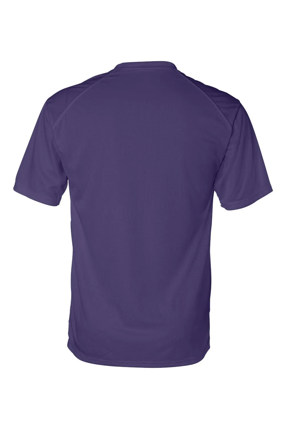 T-shirt à manches courtes et col rond Badger Mens B-Core absorbant l'humidité - Vêtement Badger Violet