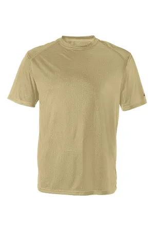 T-shirt à manches courtes et col rond Badger Mens B-Core absorbant l'humidité - Vêtement Or Vegas Badger
