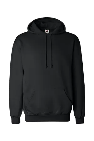 Sweat à capuche pour hommes Badger avec poche kangourou - Vêtement Badger Noir