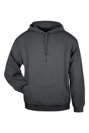 Badger Sweat à capuche pour hommes avec poche kangourou - Gris anthracite Vêtements Badger