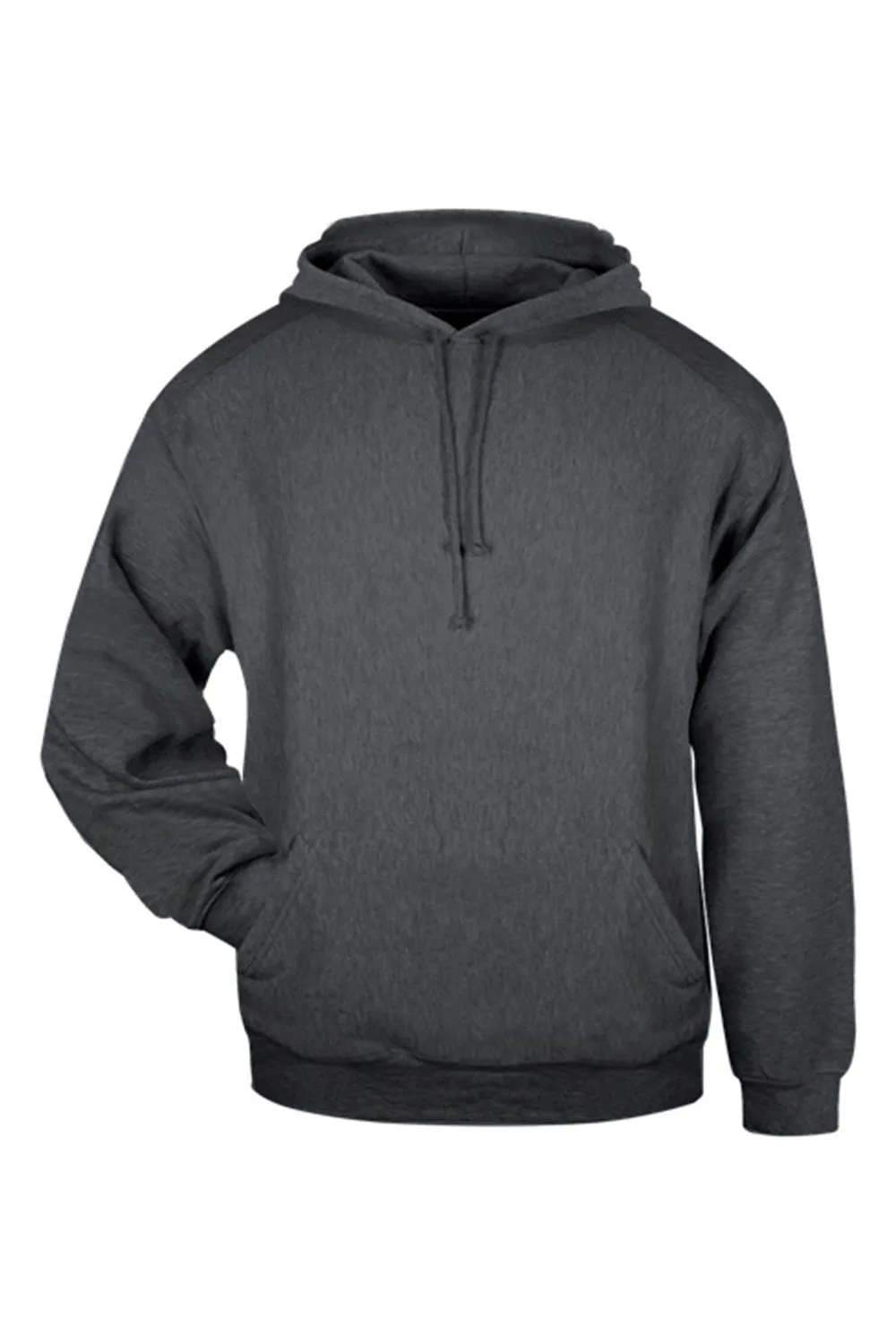 Badger Sweat à capuche pour hommes avec poche kangourou - Gris anthracite Vêtements Badger