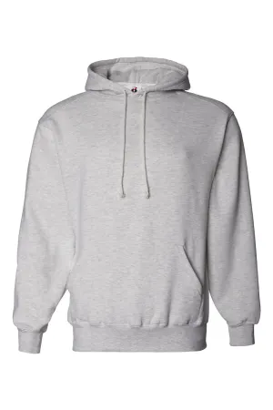 Sweat à capuche pour hommes Badger avec poche kangourou - Vêtement gris Oxford Badger